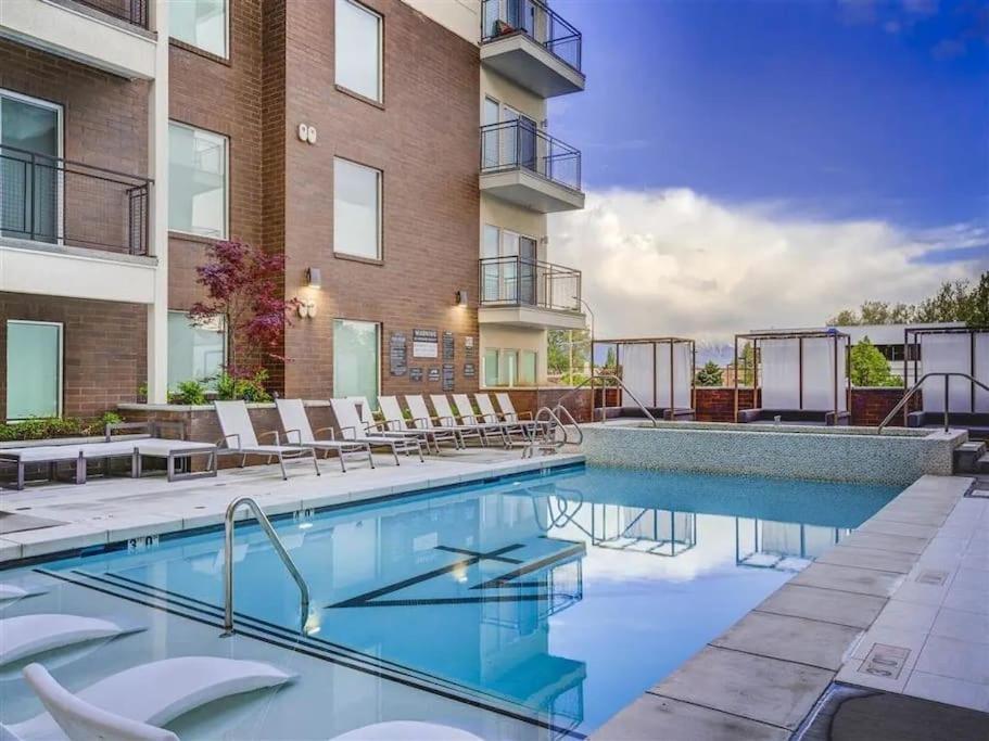 Appartamento Lux 2 Bd Boho In Heart Of Slc Salt Lake City Esterno foto