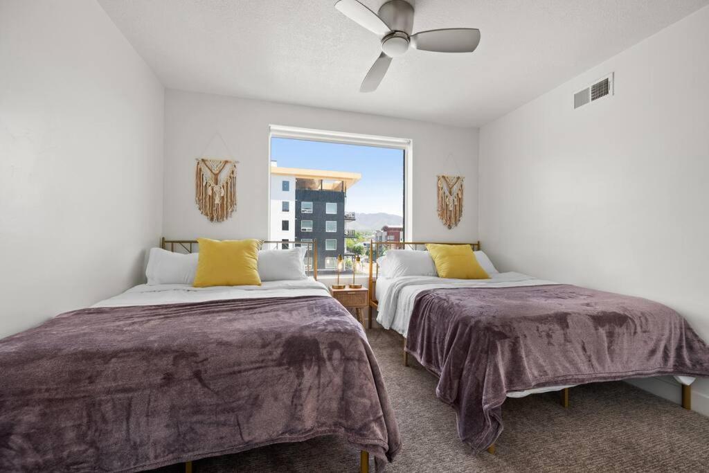 Appartamento Lux 2 Bd Boho In Heart Of Slc Salt Lake City Esterno foto