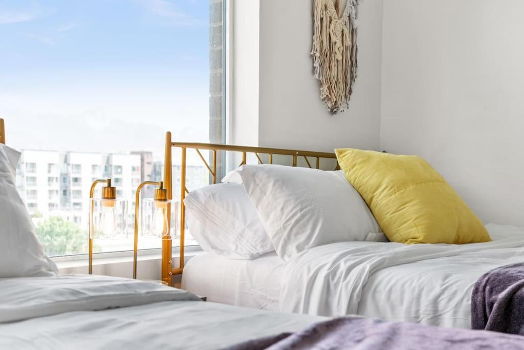 Appartamento Lux 2 Bd Boho In Heart Of Slc Salt Lake City Esterno foto