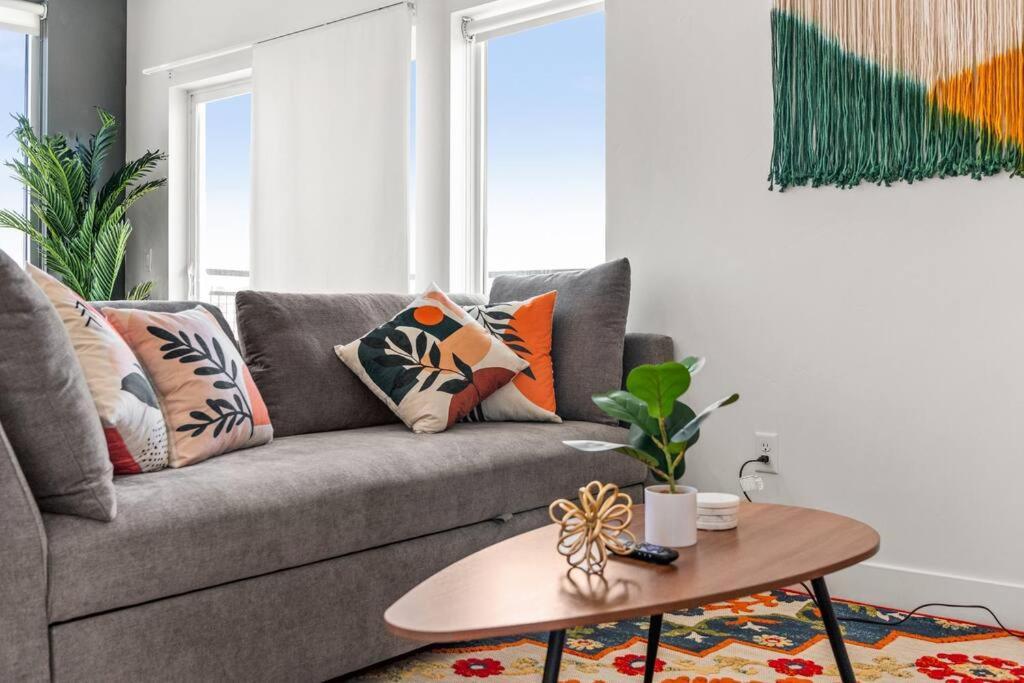 Appartamento Lux 2 Bd Boho In Heart Of Slc Salt Lake City Esterno foto